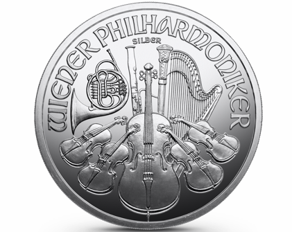 Moneda Filarmónica de Viena (plata)